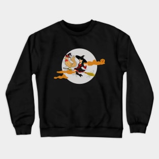 Cock Rides Shotgun Crewneck Sweatshirt